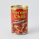 Hormel Chili Chunky Beef No Beans, 15 oz Cans