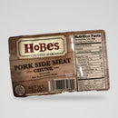 Hobes Country Ham Pork Chunk Sliced Side Meat, 12 oz