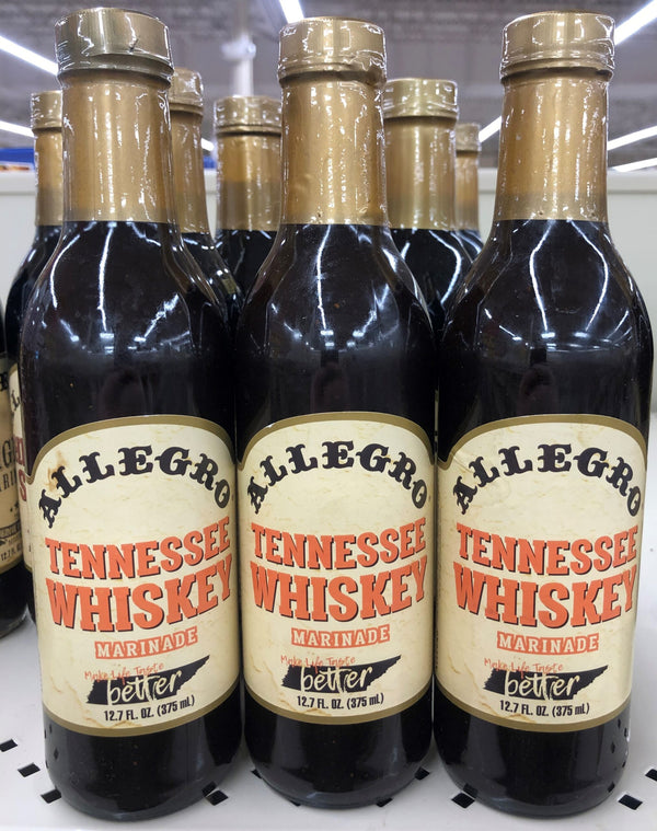 3 BOTTLES Allegro Tennessee Whiskey Marinade Sauce 12.7 oz Meat Rib