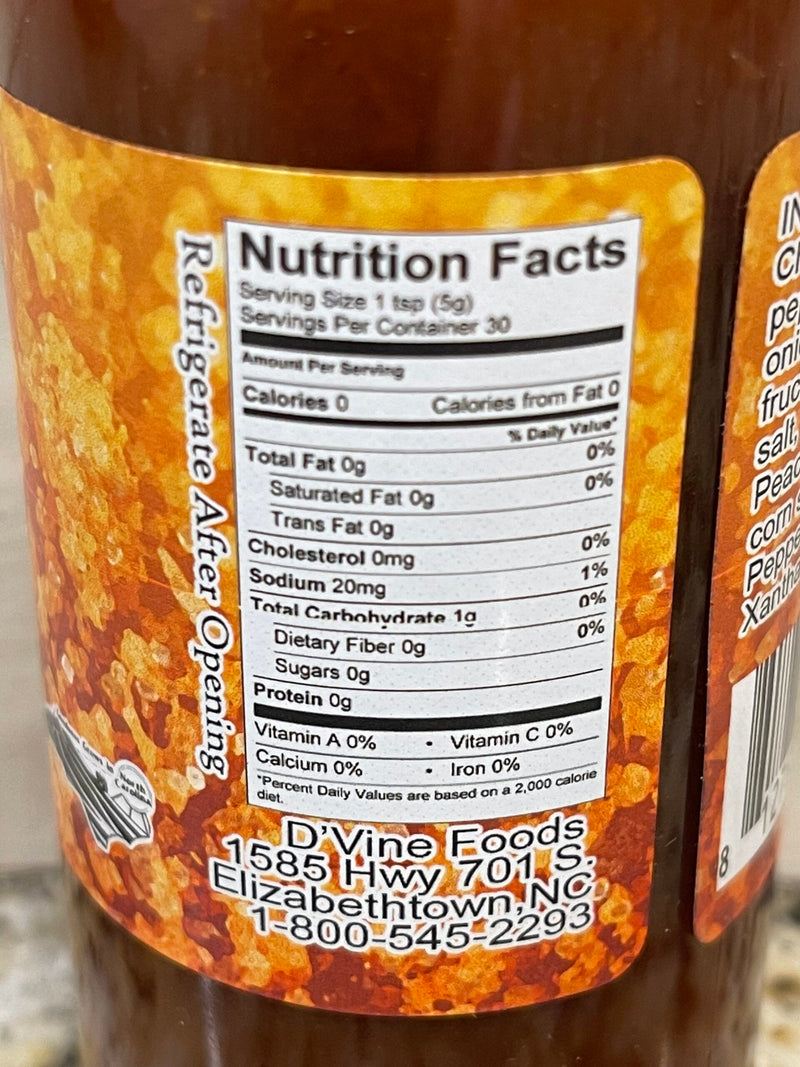 3 BOTTLES D'Vine Foods Chipotle Hot Sauce 5 oz Pork BBQ Pepper Taco