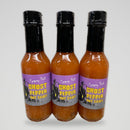 D'Vine Foods Jar Ghost Pepper Hot Sauce Habanero Scary Hot Dip BBQ NC