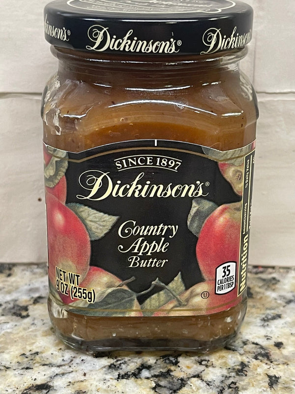 Dickinson's Country Apple Butter 10 oz Jar Jam Jelly Preserves