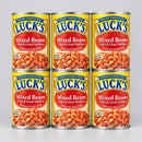 Luck's Mixed Beans Pinto Great Northern with Pork, 15 oz