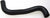 Lower Radiator-to-Pipe Hose for Automatic Transmission for Suzuki Swift