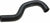 Upper Radiator Coolant Hose for Suzuki Aerio
