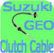 New Clutch Cable for Suzuki Swift / Geo Metro 1.3-3269