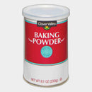 2 Boxes Clover Valley Baking Powder, 8.1 oz