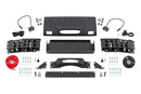FXS Hidden Winch Mount White SAE Fog for Toyota Land Cruiser 4WD (2024-2026)