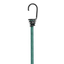 Bungee Cords 20" Pair Multi-Strand Rubber Coated Hooks Green Camping