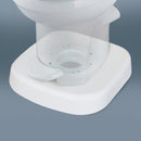 Toilet Riser 2-1/2 in White for Aqua-Magic Aurora Galaxy Starlite RV Camper