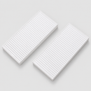 Pair of white cabin air filters