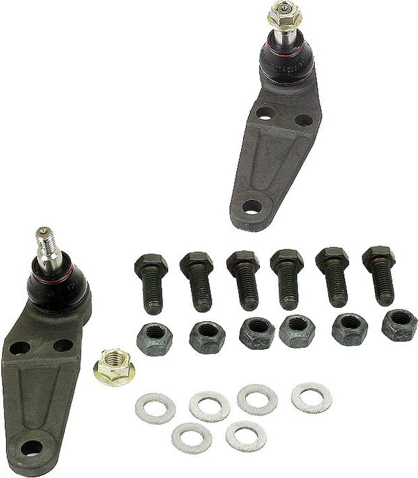 2 Front Ball Joint Kits Volvo 240 260 w power steering-0