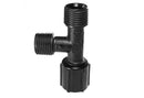 PEXLock Tee 1/2" MPT x 1/2" BSP Swivel x 1/2" MPT RV Camper Plumbing