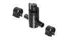 PEXLock Straight Stop Valve 1/2" x 1/2" Black RV Camper Plumbing