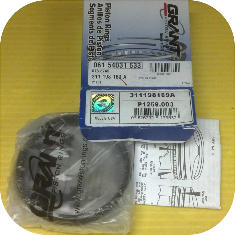 Piston Ring Set for Volkswagen Bug Beetle 1600 Dune Buggy VW-0