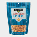 Clover Valley Roasted & Salted Whole Cashews, 7 oz