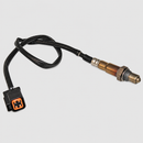 Four-wire oxygen sensor with square orange-sealed connector and braided lead