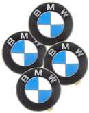 4 Hub Center Caps BMW M3 318 325 525 533 535 i E34 E36-0
