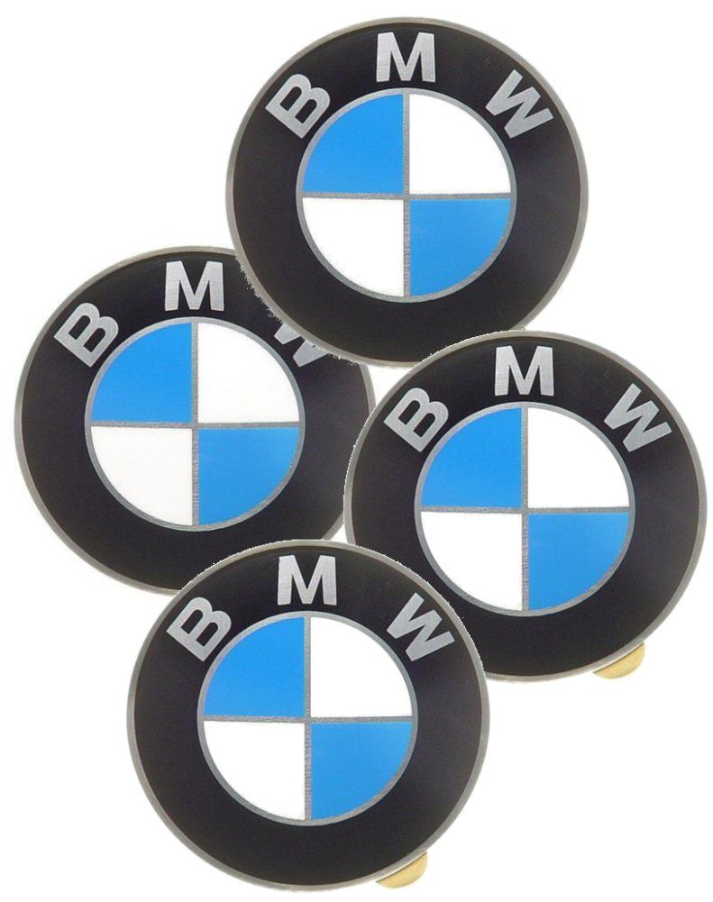 4 Hub Center Caps BMW M3 318 325 525 533 535 i E34 E36-0