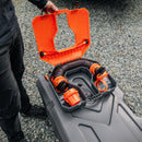 Camco Rhino Tough-Pack Tote Tank Storage Box Kit Camper RV Travel Trailer Pop Up