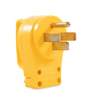 Camco PowerGrip 50 Amp Male Replacement Plug 125/250V Camper RV Travel Trailer