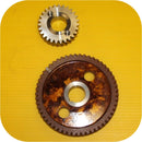 Timing Gear Set Crank & Cam Shaft Land Cruiser 3F-0