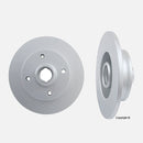 Rear Pair of Rotors Volkswagen Cabrio Corrado Golf Jetta Passat 1985-2001