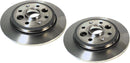 Rear Disc Brake Rotors for Acura Integra 86-89 D16-0