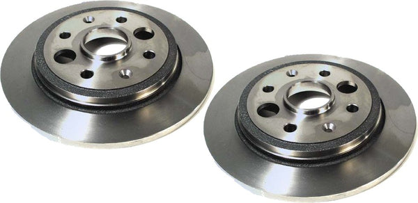Rear Disc Brake Rotors for Acura Integra 86-89 D16-0