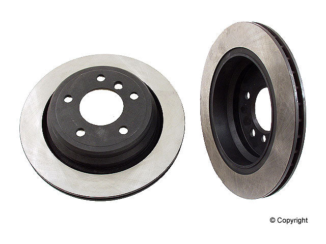 2 Rear Disc Brake Rotors BMW 525 528 530 540 i E39 PAIR-0