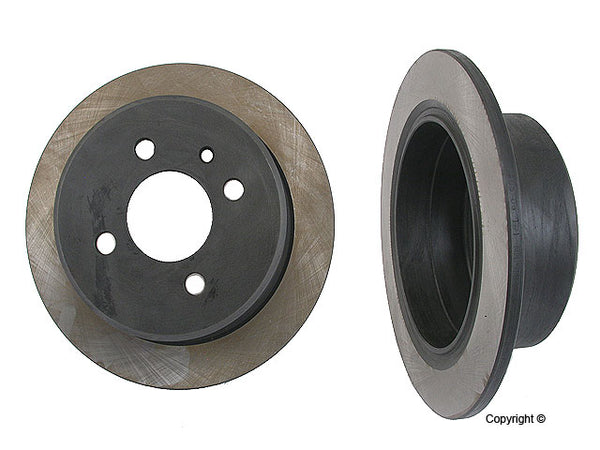2 Rear Disc Brake Rotors BMW 325IX 87-91 E30 325 ix-0