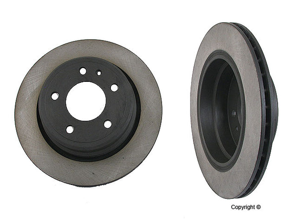 Rear Disc Brake Rotors BMW 740 750 i il 87-95 E32 PAIR-0