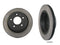 Rear Disc Brake Rotors BMW 740 750 i il 87-95 E32 PAIR-0