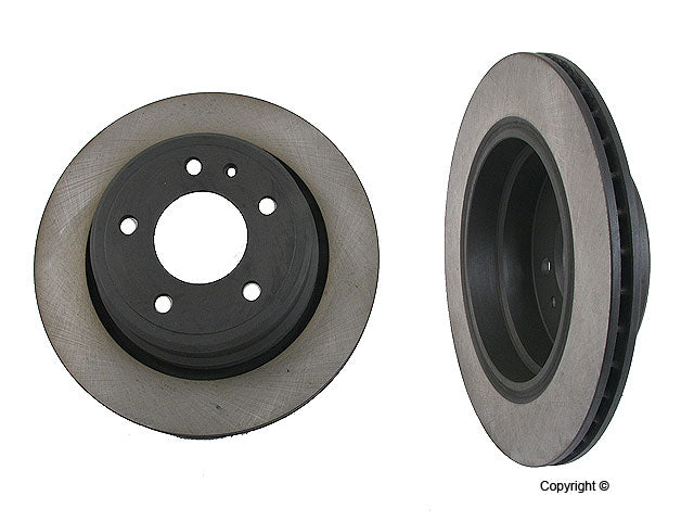Rear Disc Brake Rotors BMW 740 750 i il 87-95 E32 PAIR-0