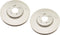 2 Rear Disc Brake Rotors Honda S2000 00-05 F20C1 F22C1-0
