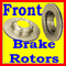 Front Brake Rotors Land Rover Defender 90 & Range Rover-8214