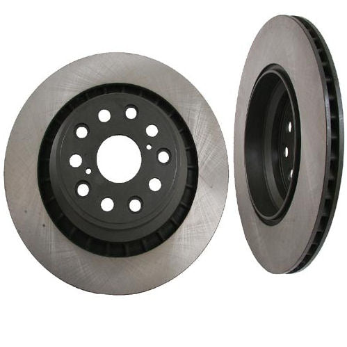 Rear Brake Rotors Lexus LS460 07-12 PAIR without Sport Package-0