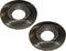 Front Disc Brake Rotors Porsche 911 3.2 84-89 PAIR-11790