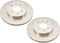 Front Brake Disc Rotors Saturn Ion Chevy Malibu Cobalt-0