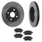 Front Disc Brake Rotors & Pads Scion Xa & Xb 04-06-0