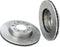 2 Front Disc Brake Rotors Volvo for 740 760 Split Type-0