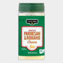 2 Containers Clover Valley Parmesan & Romano Grated Cheese, 8 oz