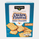Clover Valley Chicken Flavored Snack Crackers, 7.5 oz