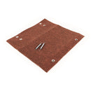 Brown Step Rug for Camper Pop Up RV Travel Trailer Mat Cover-0
