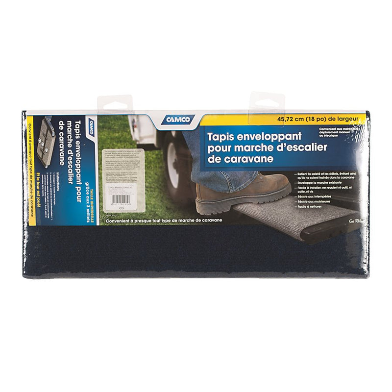 Blue Step Rug for Camper Pop Up RV Travel Trailer Mat Cover-22533