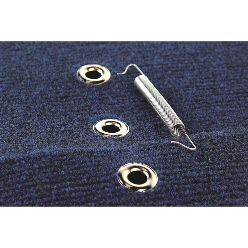 Blue Step Rug for Camper Pop Up RV Travel Trailer Mat Cover-22537