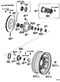 Front Brake Disc Rotor for Toyota Land Cruiser FJ40 FJ55 76-80