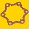 Hub Gasket Toyota Pickup Truck 4Runner Tacoma T100-2842