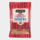 Clover Valley Cinnamon & Brown Sugar Cashews, 2 oz