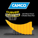 Camco Curved Trailer Aid with Chock and Pad Leveler Camper RV Travel Trailer New